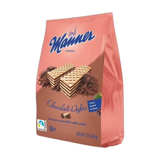 Napolitane Cu Crema De Ciocolata Manner 200g